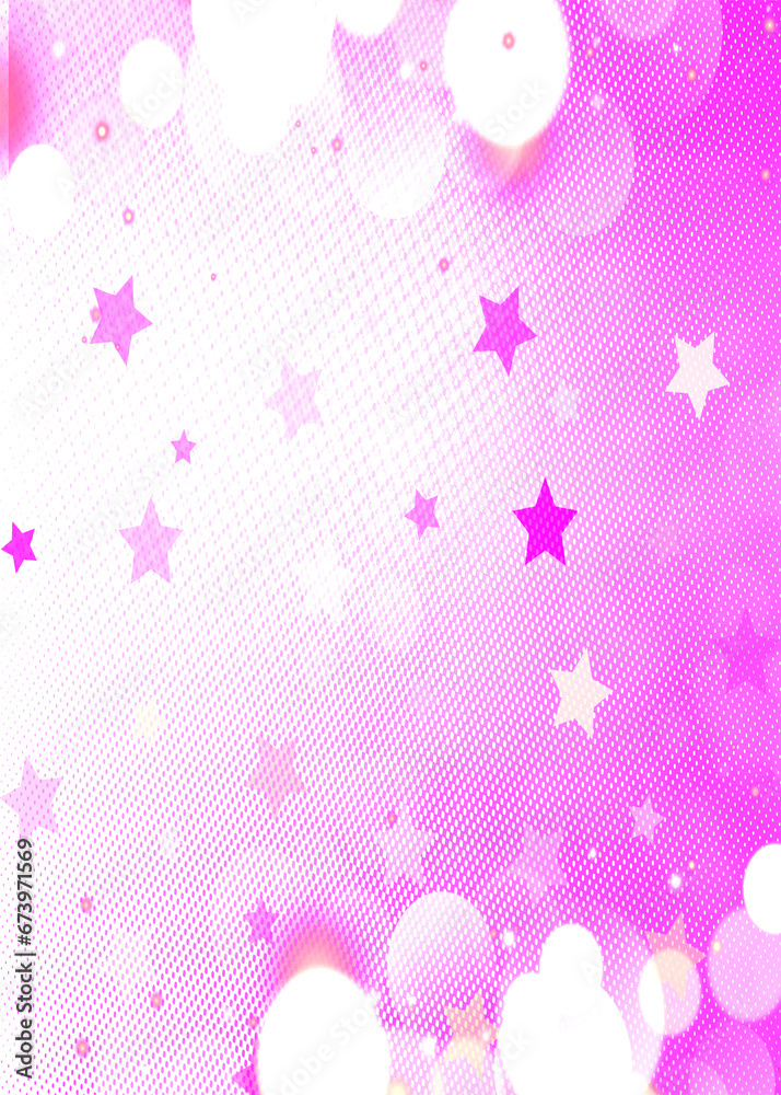 Pink bokeh background for seasonal and holidays event with copy space for text or image, Best suitable for online Ads, poster, banner, sale, celebrations and various design works