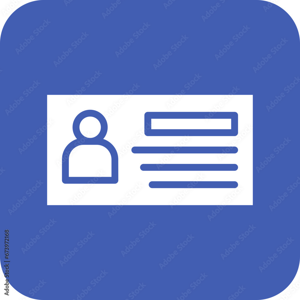 ID Card Icon ID Card Icon