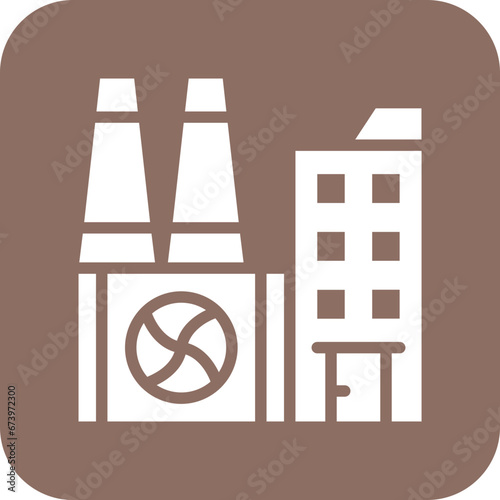 Nuclear Plant Icon