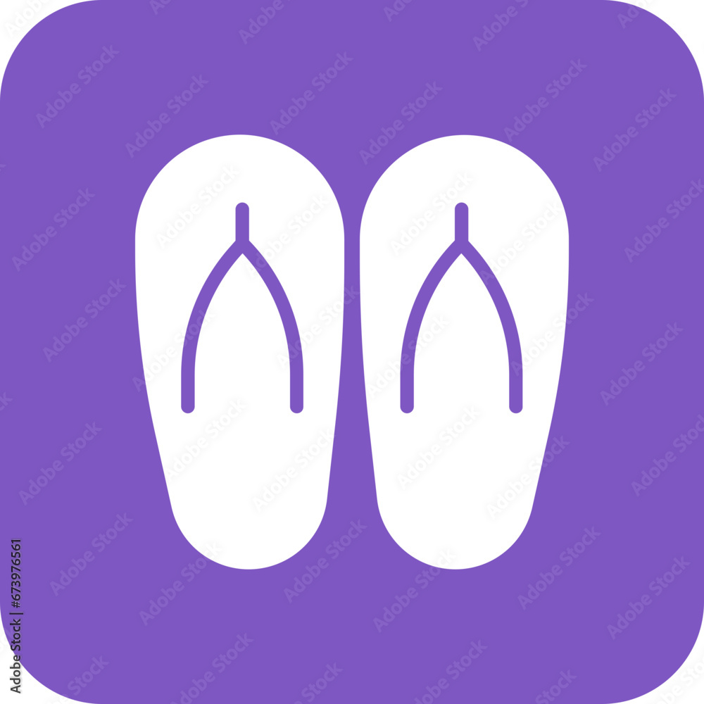 Flip Flops Icon Flip Flops Icon