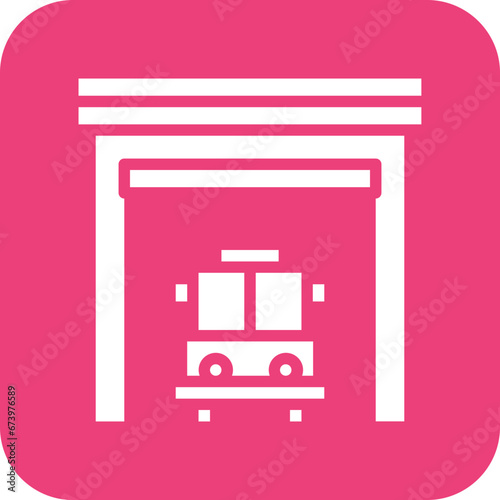 Firefighter Garage Icon