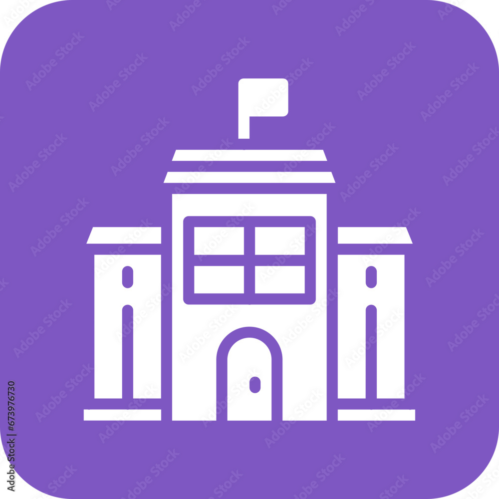 Obraz premium Kindergarten Icon