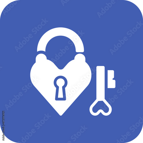 Wedding Padlock Icon