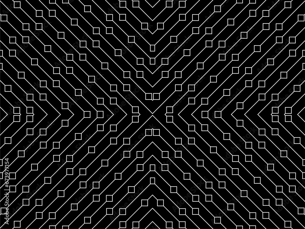 Rhombus and Lines Motif Pattern, can use for Contemporary Decoration, Ornate, Background, Fashion, Textile, Fabric, Tile, Wallpaper, Cover, Wrapping, Carpet, etc. Rhombus and Lines Motif Pattern, can use for Contemporary Decoration, Ornate, Background, Fashion, Textile, Fabric, Tile, Wallpaper, Cover, Wrapping, Carpet, etc.