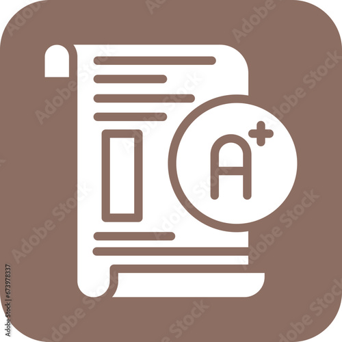 Report Card Icon