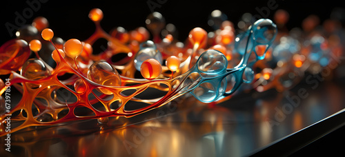 Amino Acid Structures: Molecular Wonders. Molecular Chemistry: Amino Acids and Bonds Unveiled photo