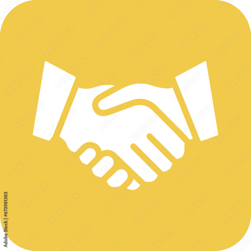Fototapeta premium Handshake Icon