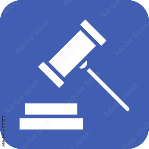 Judge Hammer Icon