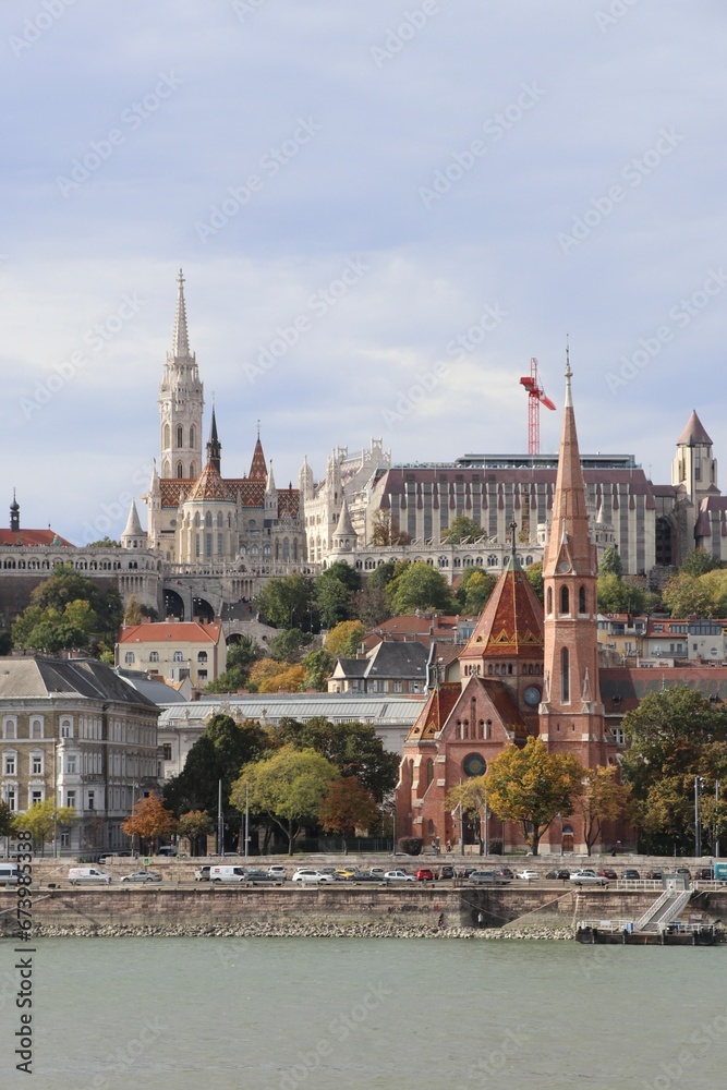 Obraz premium Vue sur Buda - Budapest