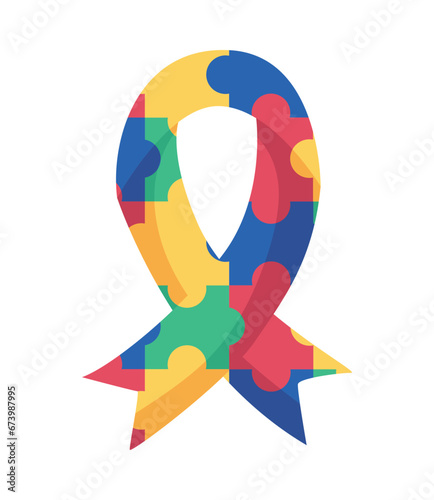 asperger puzzless ribbon