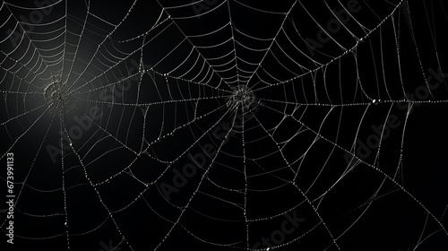 Teia de aranha fotorrealista © Alexandre