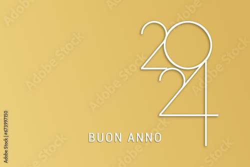 felice anno nuovo - buon anno 2024