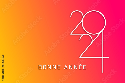 2024 - Meilleurs vœux - Bonne année