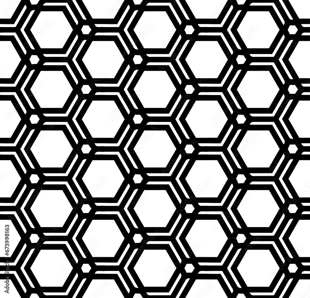 Black and white seamless abstract pattern. Background and backdrop. Grayscale ornamental design. Mosaic ornaments. Vector graphic illustration. EPS10. Black and white seamless abstract pattern. Background and backdrop. Grayscale ornamental design. Mosaic ornaments. Vector graphic illustration. EPS10.