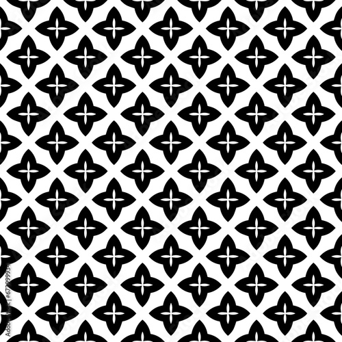 Black seamless abstract pattern. Overlay for background and backdrop. Ornamental design. PNG graphic illustration with transparent background.