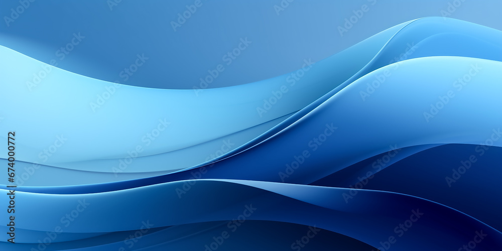 Fototapeta premium Blauer Hintergrund KI