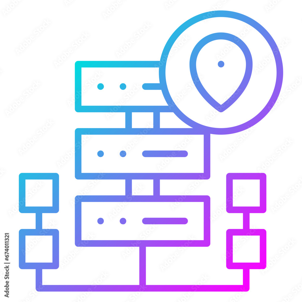 Server Location Icon