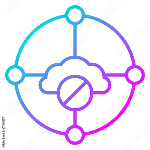 Cloud Inaccessible Icon