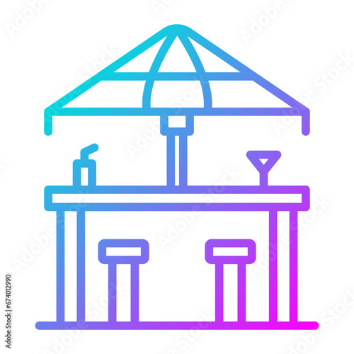 Beach Bar Icon
