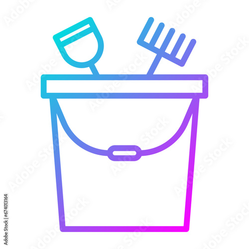Sand Bucket Icon