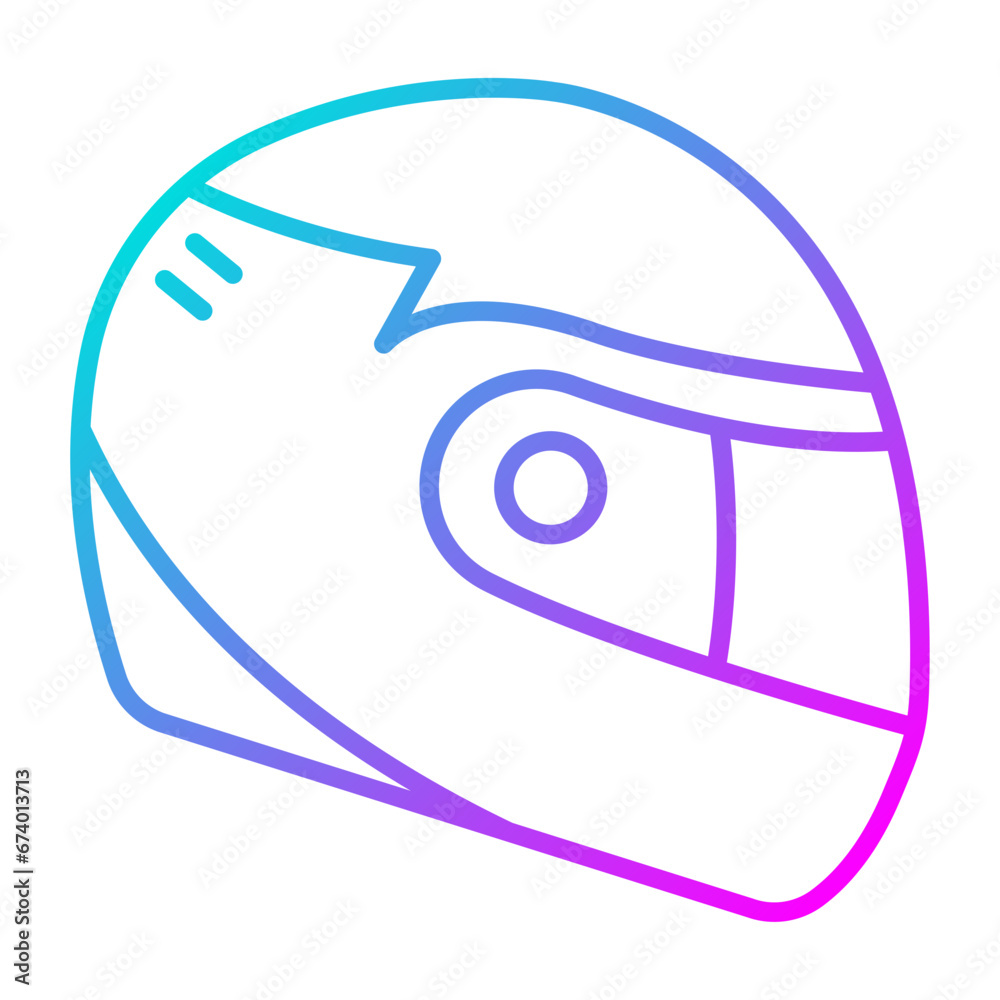 Obraz premium Helmet Icon