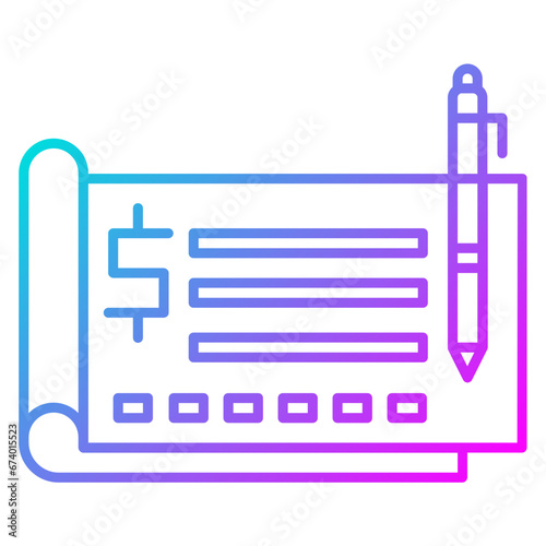 Cheque Icon
