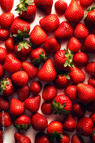 strawberry pattern background