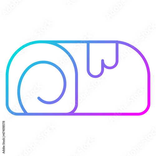 Swiss Roll Icon