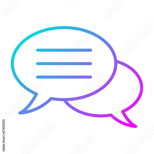Bubble Chat Icon