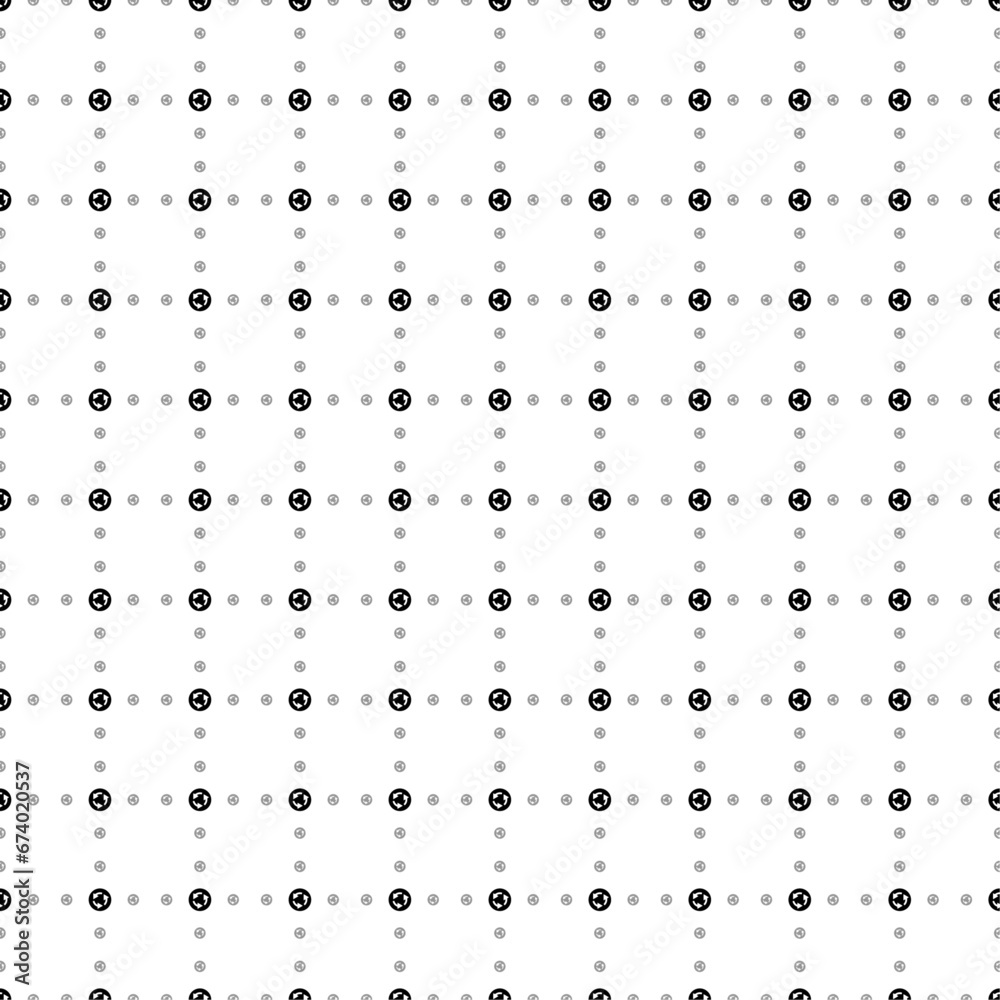 Square seamless background pattern from black roundabout signs are different sizes and opacity. The pattern is evenly filled. Vector illustration on white background Square seamless background pattern from black roundabout signs are different sizes and opacity. The pattern is evenly filled. Vector illustration on white background