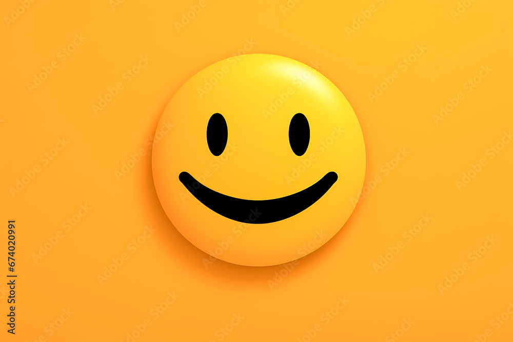 Smiley glücklich KI