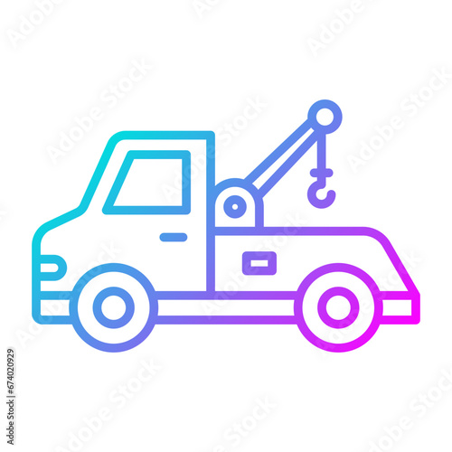 Tow Truck Icon