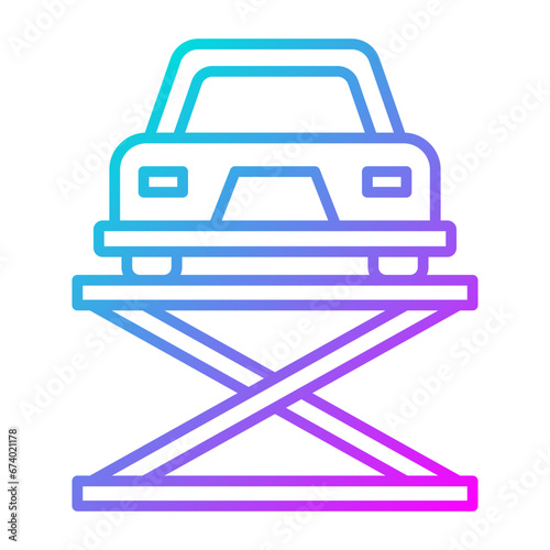 Car Lift Icon