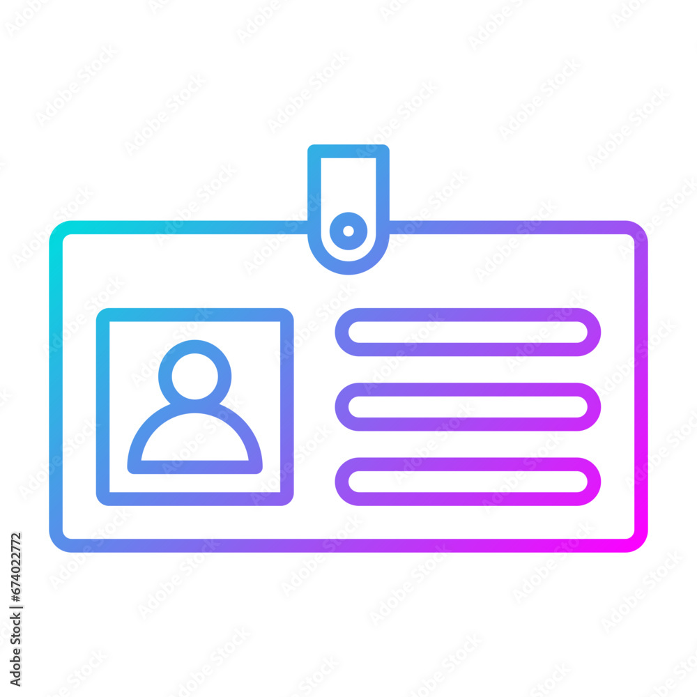 ID Card Icon ID Card Icon