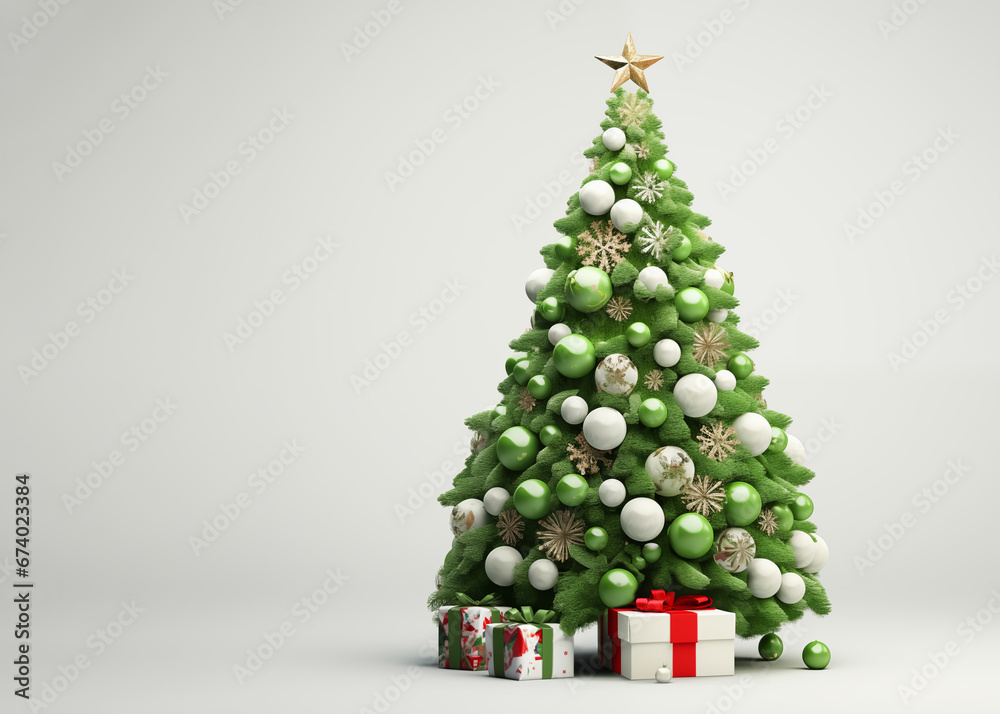 christmas tree with presents, december decoration tree christmas tree with presents, december decoration tree