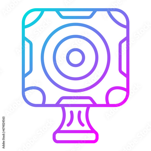Round Webcam Icon