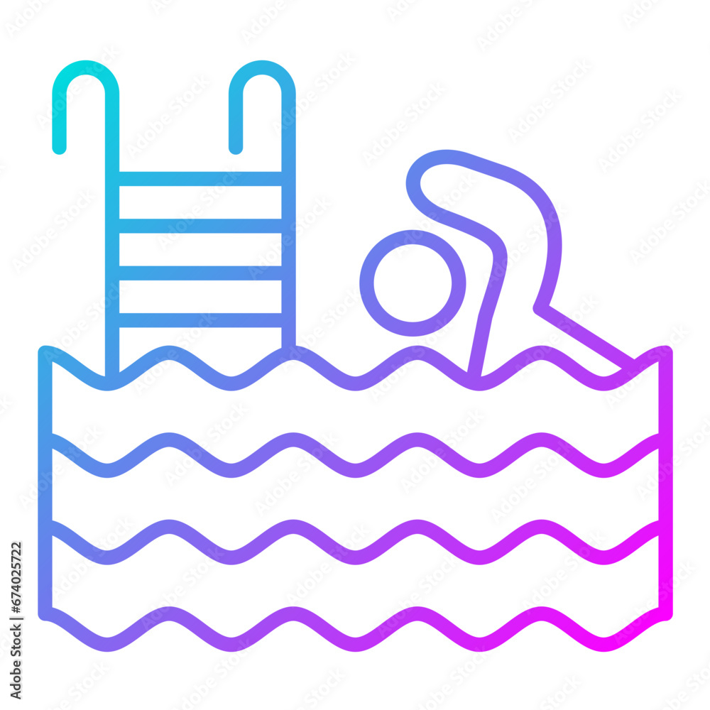 Swimming Icon Swimming Icon
