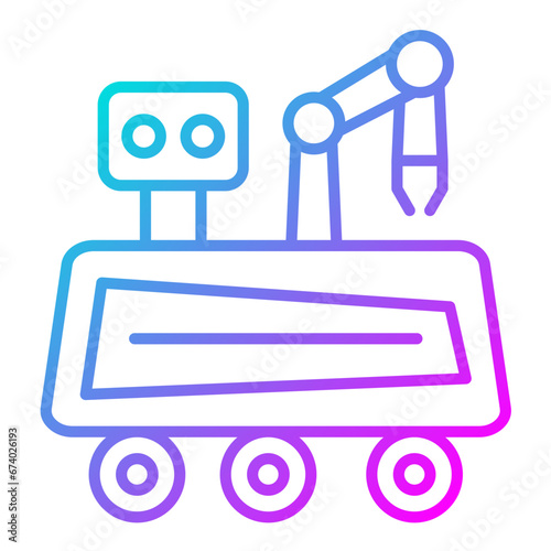 Mars Rover Icon