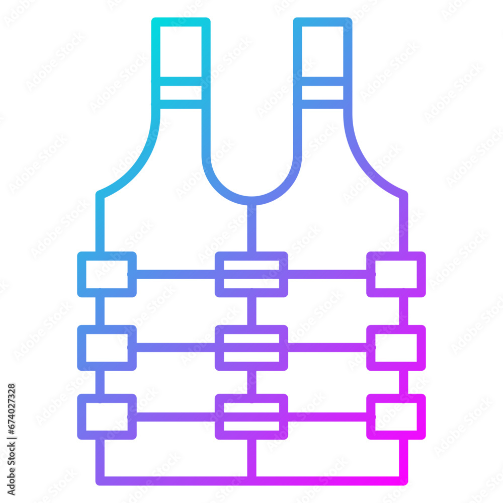 Bulletproof Vest Icon