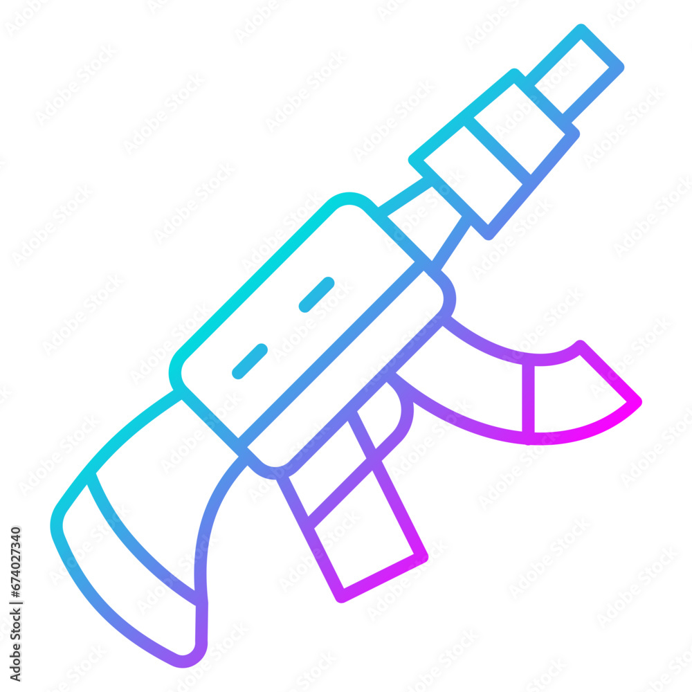 Army Gun Icon Army Gun Icon