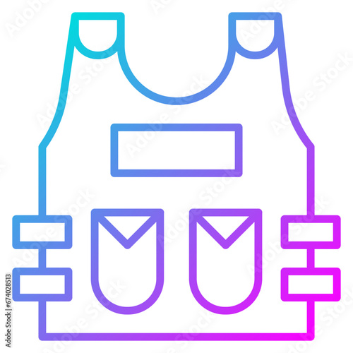 Bulletproof Vest Icon