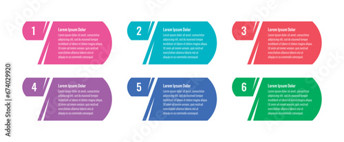 geometric infographic template. eight step informational template. business, web, magazine, internet, annual report infographic template