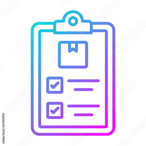 Parcels Checklist Icon