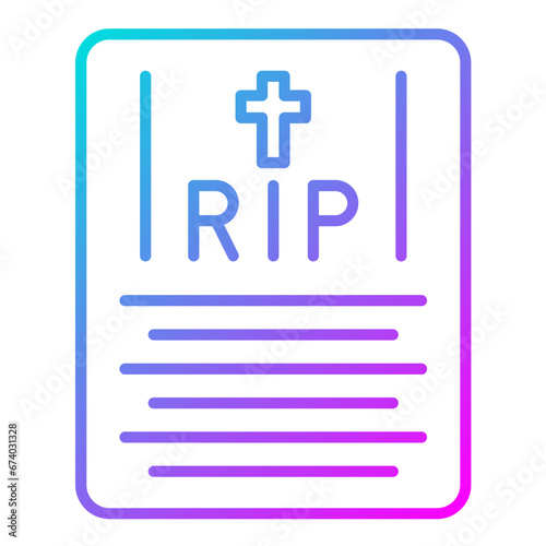 Death Certificate Icon © Artify IT Solutions