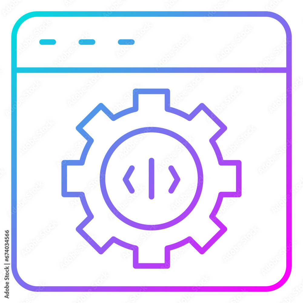 Code Engineering Icon Code Engineering Icon