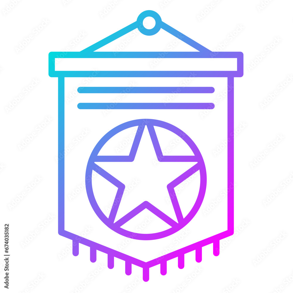 Pennant Icon Pennant Icon