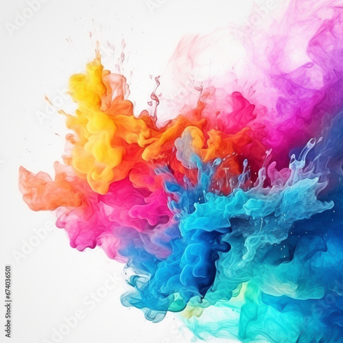 COLORFUL EXPLOSION BACKGROUND
