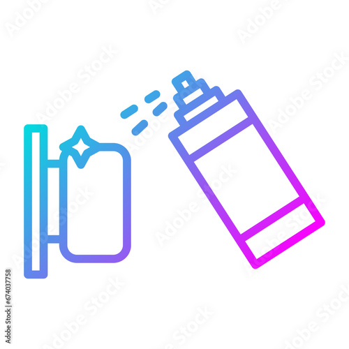 Cleaning Door Handle Icon