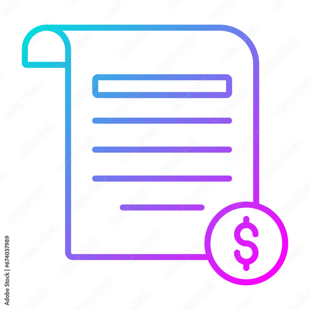 Receipt Icon Receipt Icon