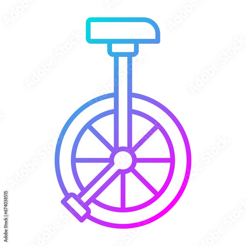 Unicycle Icon